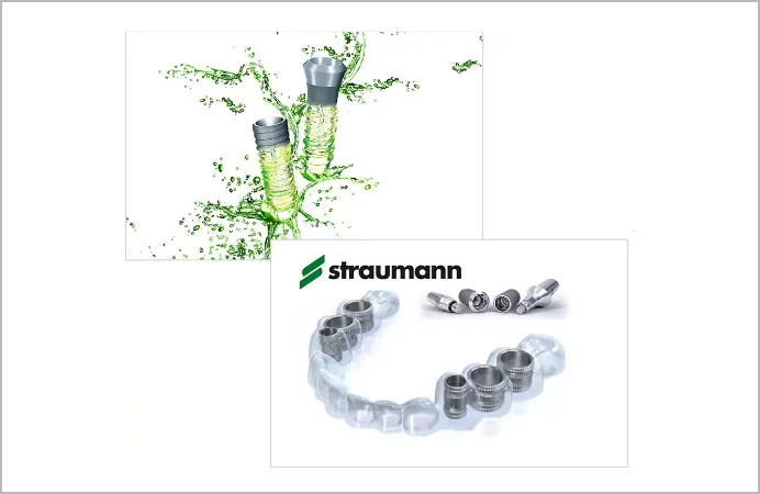 最新型で、最先端技術がつまった「Straumann® BLX」を利用